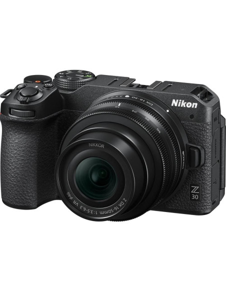 Cámara Sin Espejo Nikon Z30 con Lente 16-50mm + Accesorios Cámara Sin Espejo Nikon Z30 con Lente 16-50mm + Accesorios