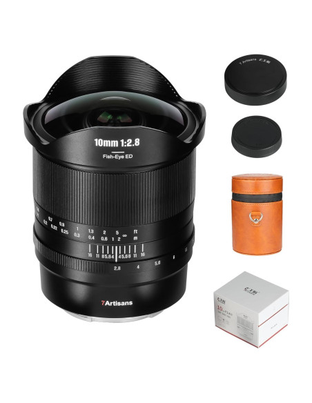 Lente 7artisans 10mm F2.8 II Fisheye Ultra Gran Angular Nikon Z Lente 7artisans 10mm F2.8 II Fisheye Ultra Gran Angular Nikon Z