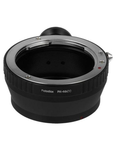Adaptador Fotodiox Pentax K a Nikon 1-Series Manual