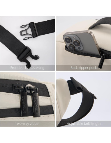 Bolsa de Cintura Impermeable Cwatcun para Cámara DSLR/Sin Espejo