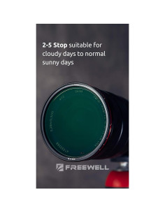 Filtro ND Variable Freewell 72mm 2-5 Paradas Dura 2