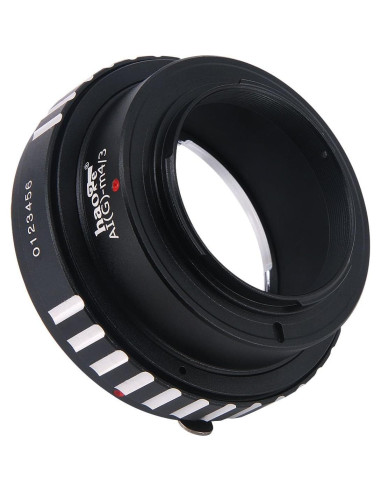 Adaptador de Lente Manual Haoge para Nikon AI/AIS/G/D a M4/3