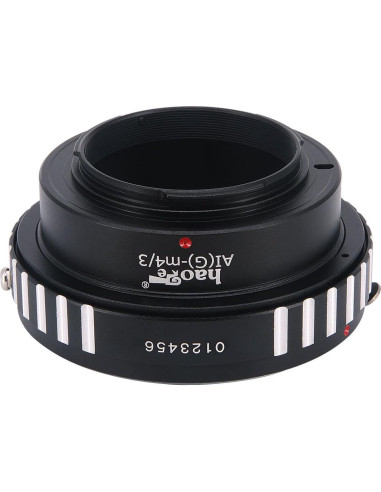 Adaptador de Lente Manual Haoge para Nikon AI/AIS/G/D a M4/3