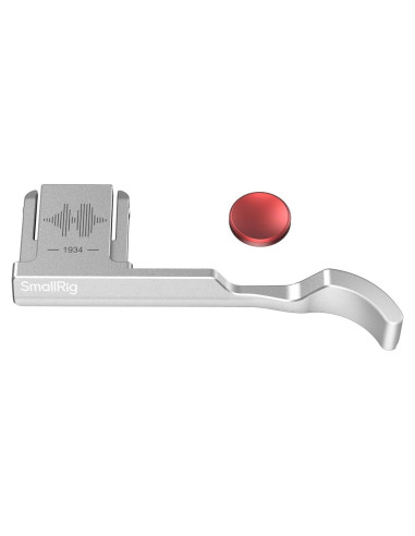 Empuñadura Pequeña SmallRig 4877 para FUJIFILM X-M5 Plata