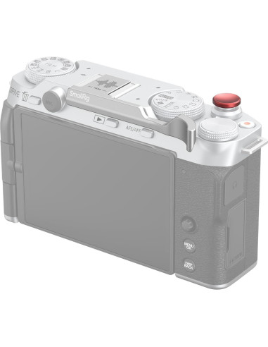Empuñadura Pequeña SmallRig 4877 para FUJIFILM X-M5 Plata