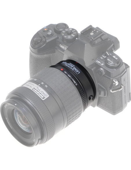 Adaptador de lente Fotga AF para 4/3 a Micro 4/3 Olympus Panasonic Adaptador de lente Fotga AF para 4/3 a Micro 4/3 Olympus Panasonic