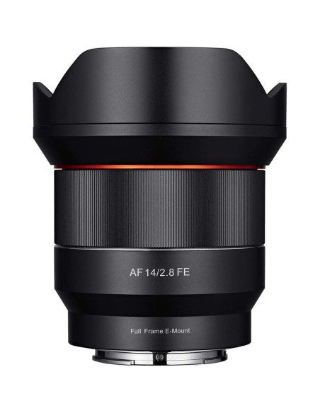 Lente Samyang AF 14mm F2.8 para cámaras Sony E Lente Samyang AF 14mm F2.8 para cámaras Sony E