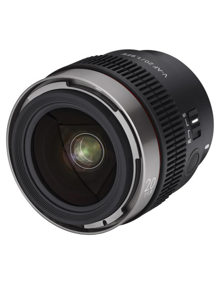 Lente Cine Rokinon 20mm T1.9 Gran Angular para Sony E Lente Cine Rokinon 20mm T1.9 Gran Angular para Sony E