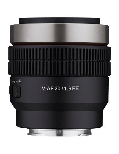 Lente Cine Rokinon 20mm T1.9 Gran Angular para Sony E