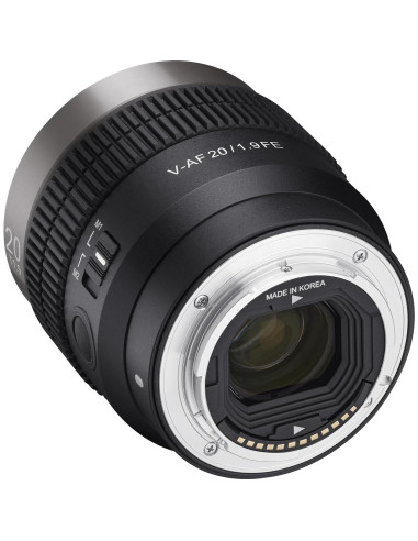 Lente Cine Rokinon 20mm T1.9 Gran Angular para Sony E