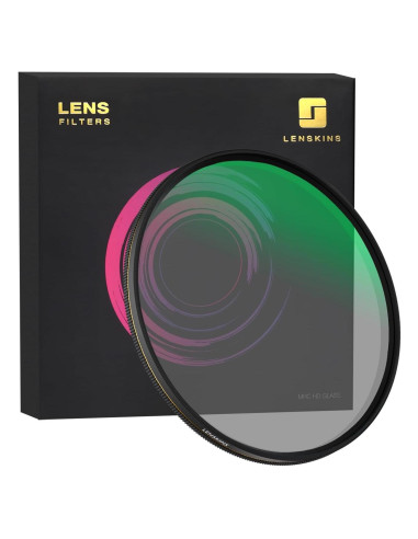 Filtro Polarizador Circular LENSKINS 77mm HD Anti-Reflejo