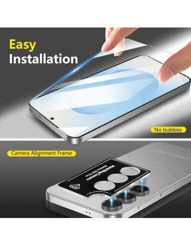 Protector de Pantalla y Lente Korecase para Samsung Galaxy S25 Plus 9H