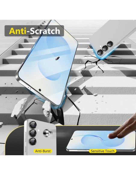 Protector de Pantalla y Lente Korecase para Samsung Galaxy S25 Plus 9H Protector de Pantalla y Lente Korecase para Samsung Galaxy S25 Plus 9H