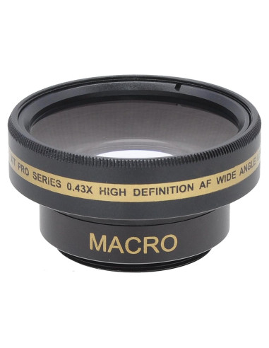 Lente Gran Angular Xit XT30WAB 30mm 0.43X HD - Negro