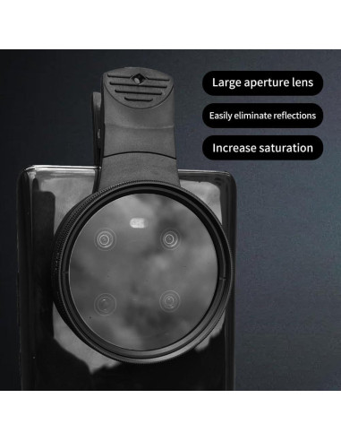 Filtro CPL 52mm EMVANV para Cámara de Teléfono Móvil