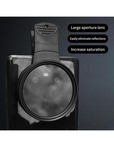 Filtro CPL 52mm EMVANV para Cámara de Teléfono Móvil Filtro CPL 52mm EMVANV para Cámara de Teléfono Móvil