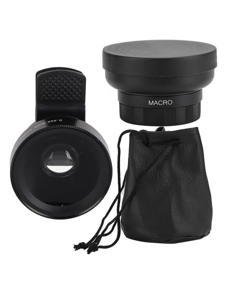 Lente Macro y Gran Angular Yosoo 0.45X 12.5X para Smartphone Lente Macro y Gran Angular Yosoo 0.45X 12.5X para Smartphone