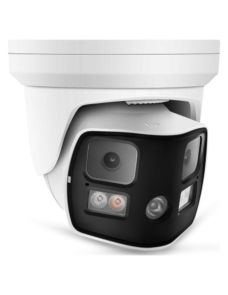 Cámara de Seguridad IP PoE Doble Lente 8MP 4K 180 H.265 Cámara de Seguridad IP PoE Doble Lente 8MP 4K 180 H.265