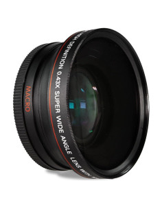 Lente Gran Angular 52mm 0.43x BlueTech para Nikon DSLR