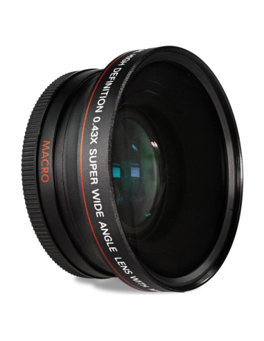 Lente Gran Angular 52mm 0.43x BlueTech para Nikon DSLR