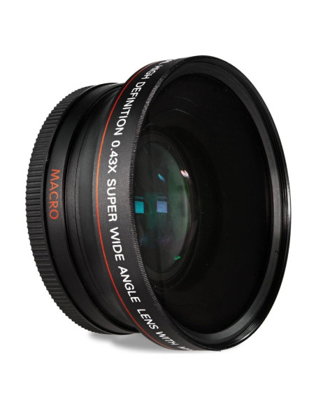 Lente Gran Angular 52mm 0.43x BlueTech para Nikon DSLR Lente Gran Angular 52mm 0.43x BlueTech para Nikon DSLR