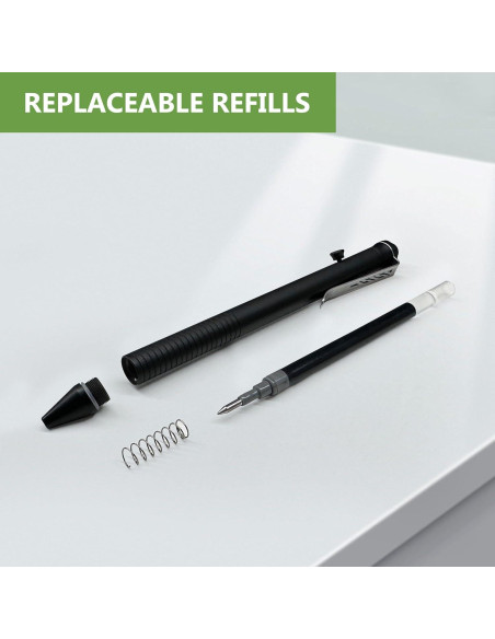 Bolígrafo Smootherpro Acero Inoxidable Retráctil 0.5mm Bolígrafo Smootherpro Acero Inoxidable Retráctil 0.5mm