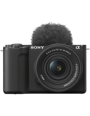 Cámara Sony ZV-E10 II + Lentes 16-50mm y 55-210mm + Accesorios