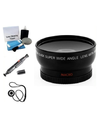 Lente Gran Angular/Macro UltraPro 37mm para Camcorders Panasonic