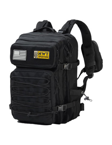 Mochila Táctica Militar Molle 40L Resistente para Camping