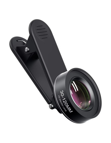 Lente Macro JEVOCOM 30-120mm para Teléfonos Móviles
