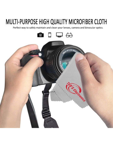 Kit Lentes Telefoto y Gran Angular 49mm HD + Accesorios