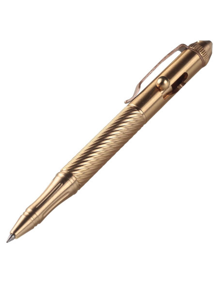 Bolígrafo de Perno SMOOTHERPRO de Latón Natural EDC Bolígrafo de Perno SMOOTHERPRO de Latón Natural EDC