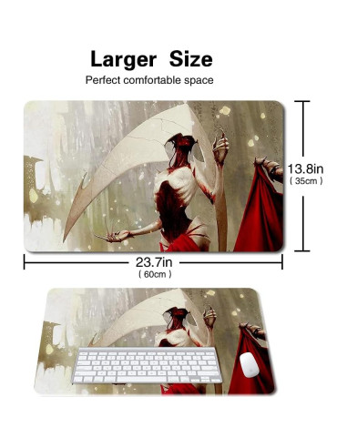 Tapete de Juego LIUYANZE 60x35 cm Antideslizante Elesh Norn
