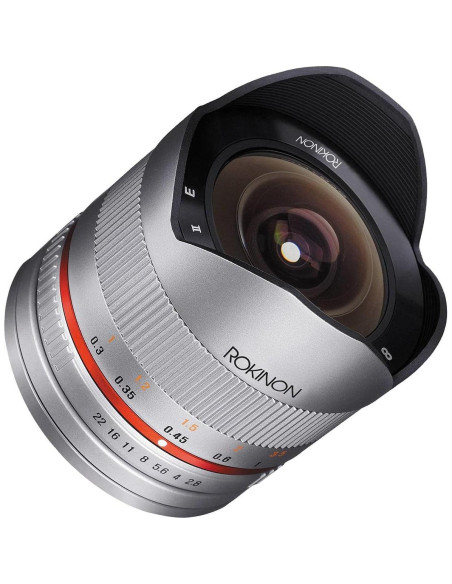 Lente Ojo de Pez Rokinon 8mm F2.8 para Cámaras Sony E Lente Ojo de Pez Rokinon 8mm F2.8 para Cámaras Sony E