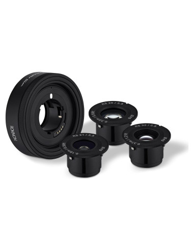 Sistema de Lentes Modulares Rokinon Remaster Slim AF 21mm 28mm 32mm