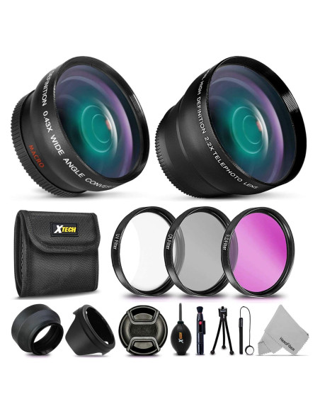 Kit de Accesorios Canon EOS Rebel - Filtros de Lente 58mm Kit de Accesorios Canon EOS Rebel - Filtros de Lente 58mm