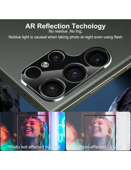 Protector de Lente de Cámara DEERLAMN para Samsung Galaxy S24 Ultra Protector de Lente de Cámara DEERLAMN para Samsung Galaxy S24 Ultra