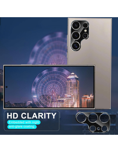 Protector de Lente de Cámara DEERLAMN para Samsung Galaxy S24 Ultra Protector de Lente de Cámara DEERLAMN para Samsung Galaxy S24 Ultra