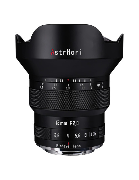 Lente Fisheye AstrHori 12mm F2.8 para Cámara Full Frame Lente Fisheye AstrHori 12mm F2.8 para Cámara Full Frame