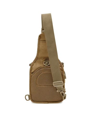 Bolsa de Hombro Compacta WOLF TACTICAL EDC - Beige
