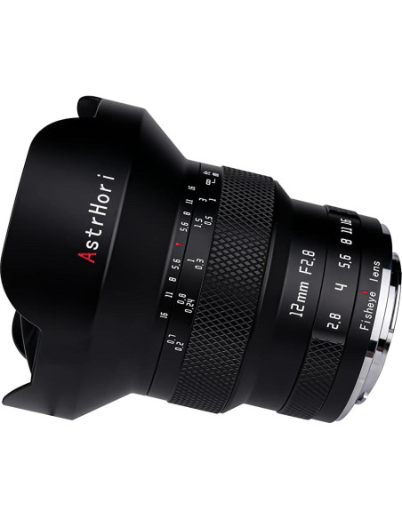 Lente Fisheye AstrHori 12mm F2.8 para Cámara Full Frame Lente Fisheye AstrHori 12mm F2.8 para Cámara Full Frame