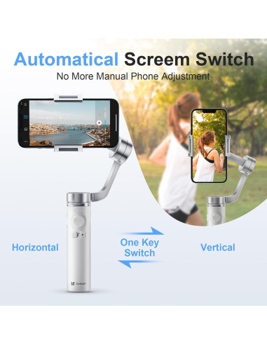 Gimbal de 3 ejes FUNSNAP Capture Pi para iPhone y Android