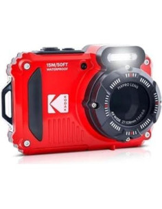 Cámara Digital Impermeable KODAK PIXPRO WPZ2 16.35MP Rojo 2