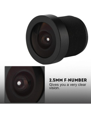 Lente Ojo de Pez 2.1mm Sonew para Cámara IP CCD 1/3'' 1/4''