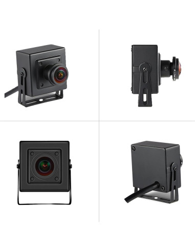 Cámara IP POE Fisheye 5MP REVODATA I706-3-P-HS 180