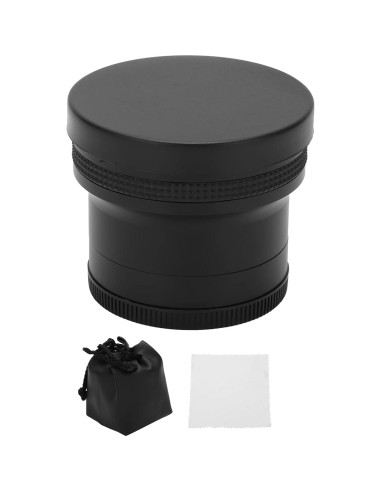 Lente Ojo de Pez 58mm 0.25x BROLEO con Macro y Funda