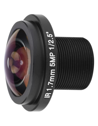 Lente de Cámara de Seguridad Ojo de Pez MUNEFE 1.7mm Gran Angular