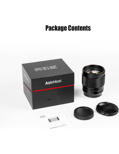 Lente AstrHori 85mm F1.8 Auto para Nikon Z - 1.11 kg