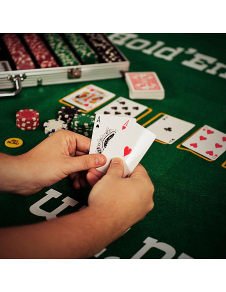 Juego de Fichas de Póker Trademark Poker 500 Fichas y Accesorios Juego de Fichas de Póker Trademark Poker 500 Fichas y Accesorios