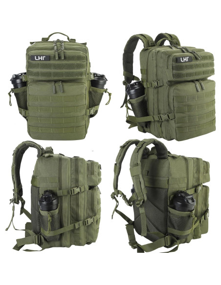 Mochila Táctica Militar LHI 45L para Senderismo y Camping Mochila Táctica Militar LHI 45L para Senderismo y Camping